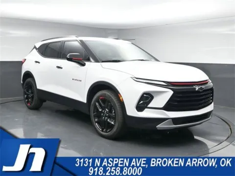 White 2025 Chevrolet Blazer LT for sale in Broken Arrow, OK