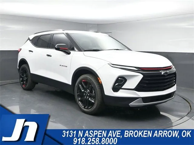 White 2025 Chevrolet Blazer LT for sale in Broken Arrow, OK