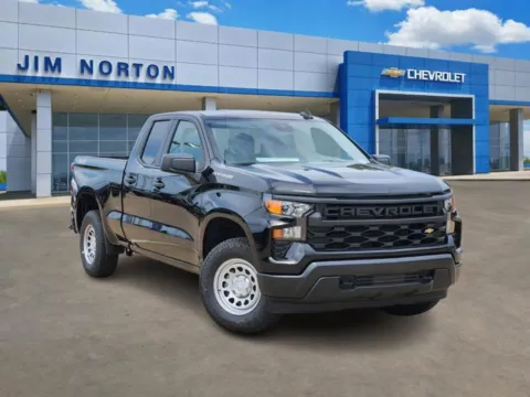 Black 2025 Chevrolet Silverado 1500 WT for sale in Broken Arrow, OK