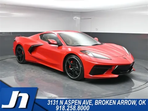 Red 2021 Chevrolet Corvette Stingray for sale in Broken Arrow, OK