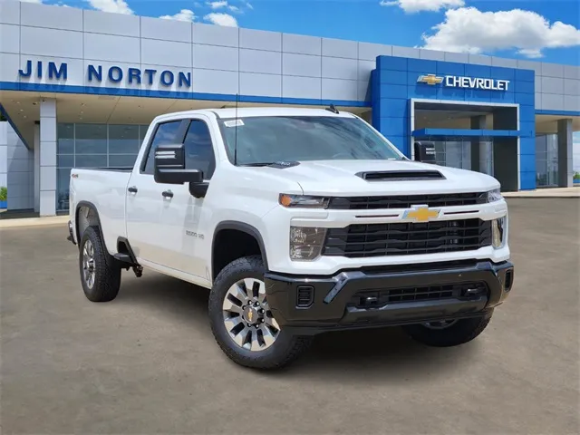 White 2025 Chevrolet Silverado 2500HD Custom for sale in Broken Arrow, OK