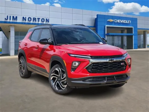 Red 2026 Chevrolet TrailBlazer RS for sale in Broken Arrow, OK