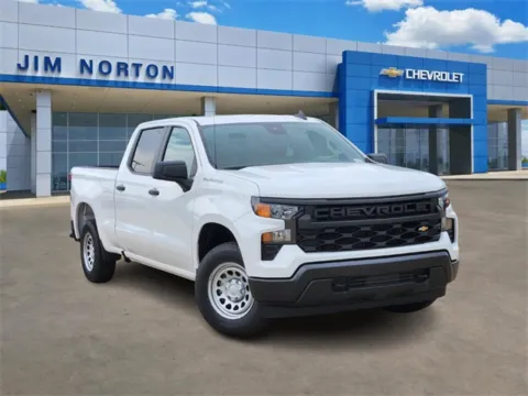 White 2025 Chevrolet Silverado 1500 WT for sale in Broken Arrow, OK