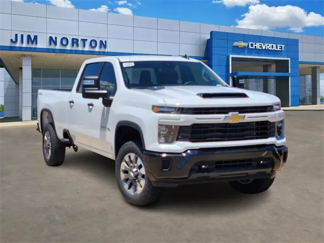 White 2025 Chevrolet Silverado 2500HD Custom for sale in Broken Arrow, OK