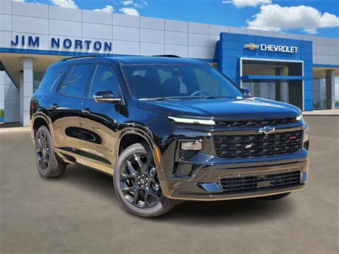 Black 2025 Chevrolet Traverse RS for sale in Broken Arrow, OK