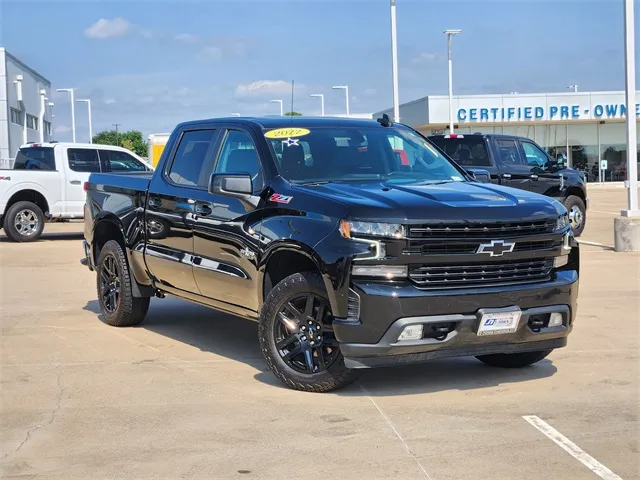 Black 2022 Chevrolet Silverado 1500 LTD RST for sale in Broken Arrow, OK