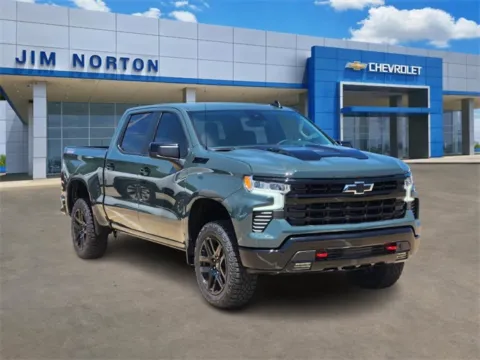 Gray 2025 Chevrolet Silverado 1500 LT Trail Boss for sale in Broken Arrow, OK
