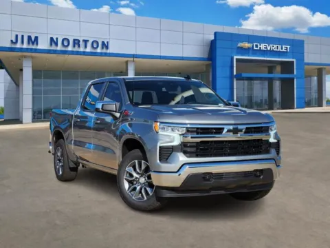 Gray 2025 Chevrolet Silverado 1500 LT for sale in Broken Arrow, OK
