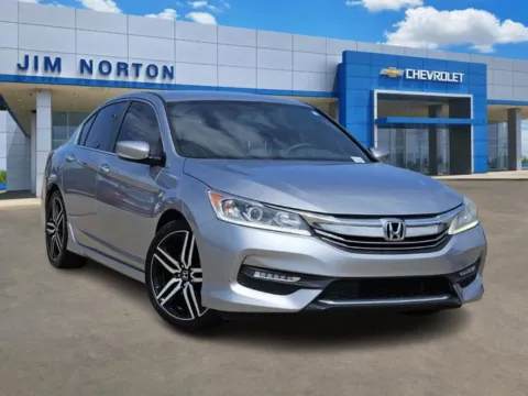 Silver 2017 Honda Accord Sport for sale in Broken Arrow, OK