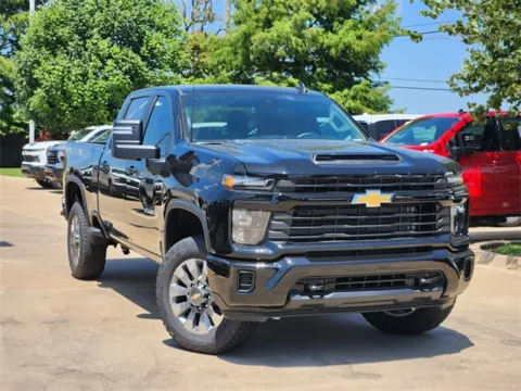 Black 2025 Chevrolet Silverado 2500HD Custom for sale in Broken Arrow, OK