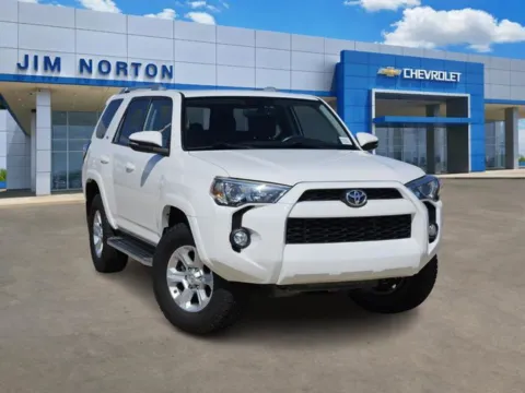 White 2018 Toyota 4Runner SR5 Premium for sale in Broken Arrow, OK