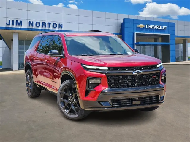 Red 2025 Chevrolet Traverse RS for sale in Broken Arrow, OK