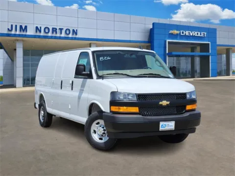 White 2025 Chevrolet Express 3500 Work Van for sale in Broken Arrow, OK