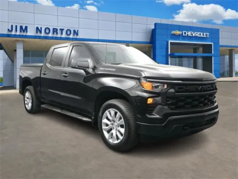 Black 2023 Chevrolet Silverado 1500 Custom for sale in Broken Arrow, OK