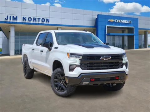 White 2025 Chevrolet Silverado 1500 LT Trail Boss for sale in Broken Arrow, OK