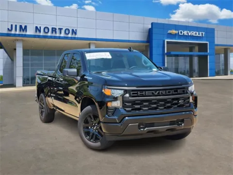 Black 2025 Chevrolet Silverado 1500 Custom for sale in Broken Arrow, OK