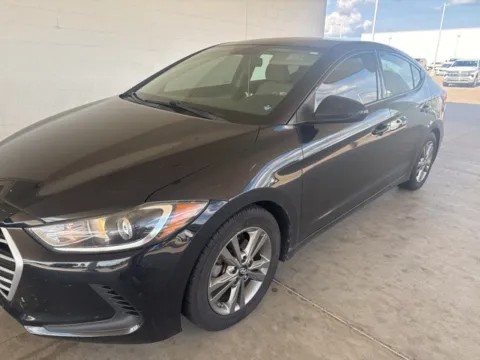 Black 2018 Hyundai Elantra SEL for sale in Broken Arrow, OK