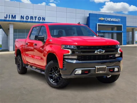 Red 2021 Chevrolet Silverado 1500 LT Trail Boss for sale in Broken Arrow, OK
