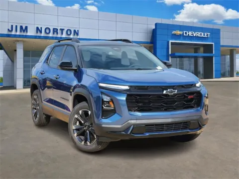 Blue 2026 Chevrolet Equinox RS for sale in Broken Arrow, OK