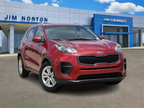 Red 2019 Kia Sportage LX for sale in Broken Arrow, OK