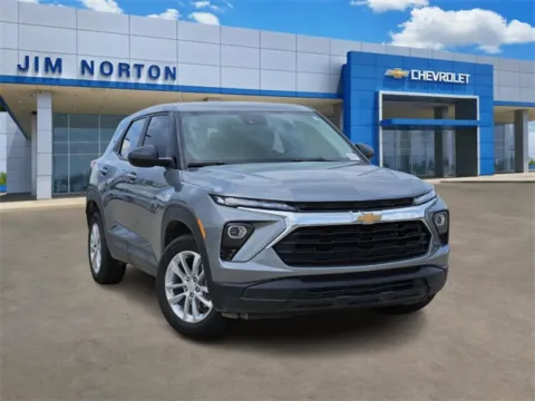 Gray 2025 Chevrolet TrailBlazer LS for sale in Broken Arrow, OK