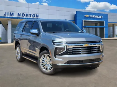 Gray 2025 Chevrolet Tahoe Premier for sale in Broken Arrow, OK