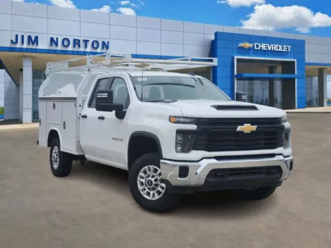 White 2025 Chevrolet Silverado 2500HD Work Truck for sale in Broken Arrow, OK