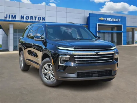 Black 2026 Chevrolet Traverse LT for sale in Broken Arrow, OK