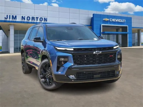 Blue 2026 Chevrolet Traverse RS for sale in Broken Arrow, OK