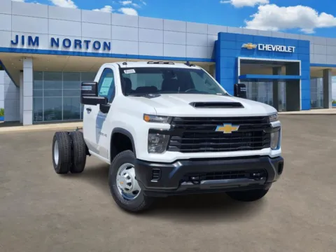 White 2025 Chevrolet Silverado 3500HD Work Truck for sale in Broken Arrow, OK