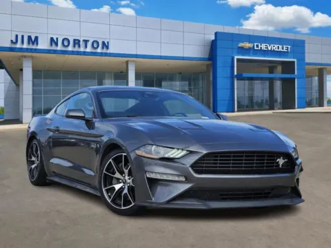 Gray 2021 Ford Mustang EcoBoost for sale in Broken Arrow, OK