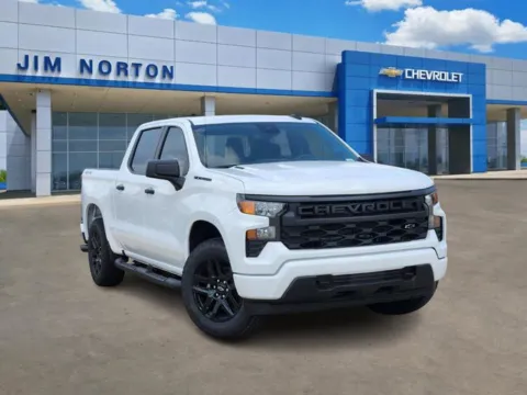 White 2026 Chevrolet Silverado 1500 Custom for sale in Broken Arrow, OK