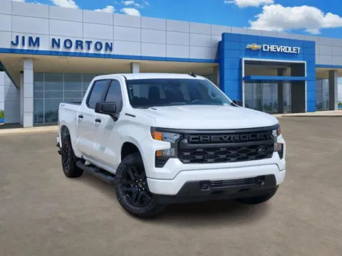 White 2026 Chevrolet Silverado 1500 Custom for sale in Broken Arrow, OK