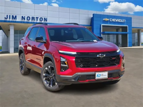Red 2026 Chevrolet Equinox RS for sale in Broken Arrow, OK