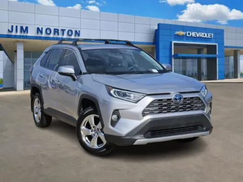 Silver 2021 Toyota RAV4 Hybrid Limited for sale in Broken Arrow, OK