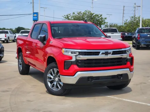 Red 2026 Chevrolet Silverado 1500 LT for sale in Broken Arrow, OK