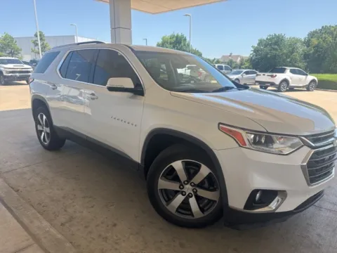 White 2018 Chevrolet Traverse 3LT for sale in Broken Arrow, OK