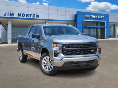 Gray 2025 Chevrolet Silverado 1500 Custom for sale in Broken Arrow, OK