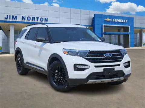 White 2021 Ford Explorer XLT for sale in Broken Arrow, OK