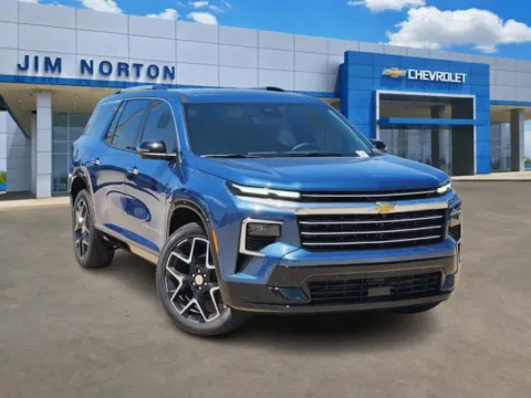 Blue 2026 Chevrolet Traverse High Country for sale in Broken Arrow, OK