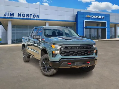 Gray 2025 Chevrolet Silverado 1500 Custom Trail Boss for sale in Broken Arrow, OK