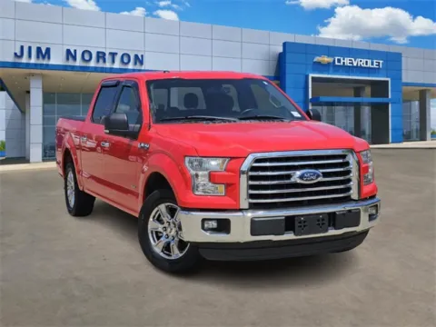 Red 2015 Ford F-150 XLT for sale in Broken Arrow, OK