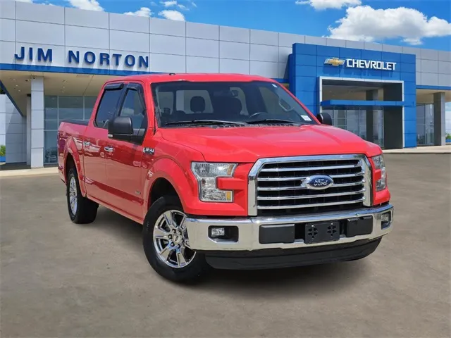 Red 2015 Ford F-150 XLT for sale in Broken Arrow, OK
