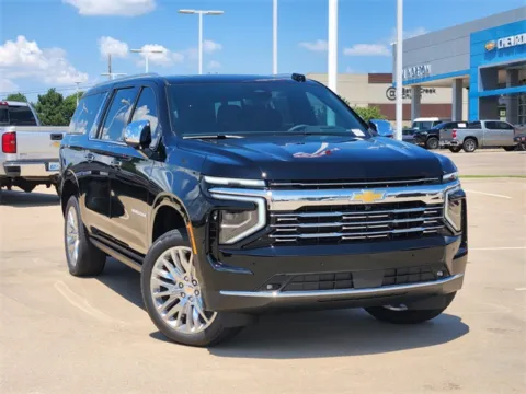 Black 2025 Chevrolet Suburban Premier for sale in Broken Arrow, OK