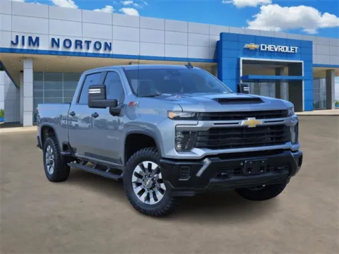 Gray 2024 Chevrolet Silverado 2500HD Custom for sale in Broken Arrow, OK