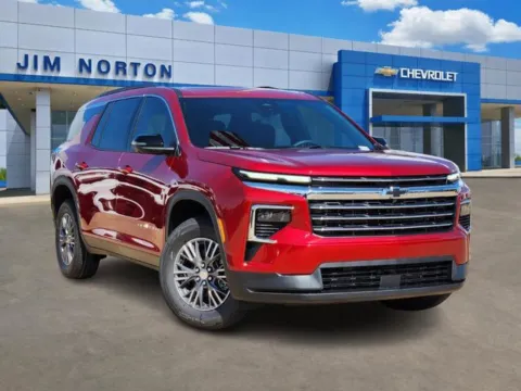 Red 2026 Chevrolet Traverse LT for sale in Broken Arrow, OK