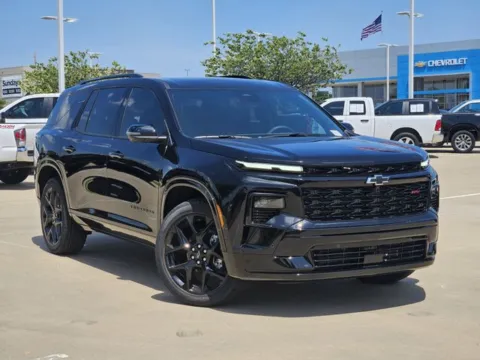 Black 2026 Chevrolet Traverse RS for sale in Broken Arrow, OK