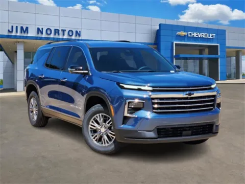 Blue 2025 Chevrolet Traverse LT for sale in Broken Arrow, OK