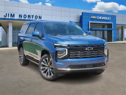 Blue 2025 Chevrolet Tahoe High Country for sale in Broken Arrow, OK