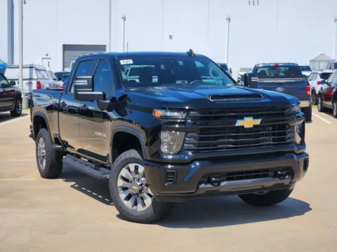 Black 2025 Chevrolet Silverado 2500HD Custom for sale in Broken Arrow, OK